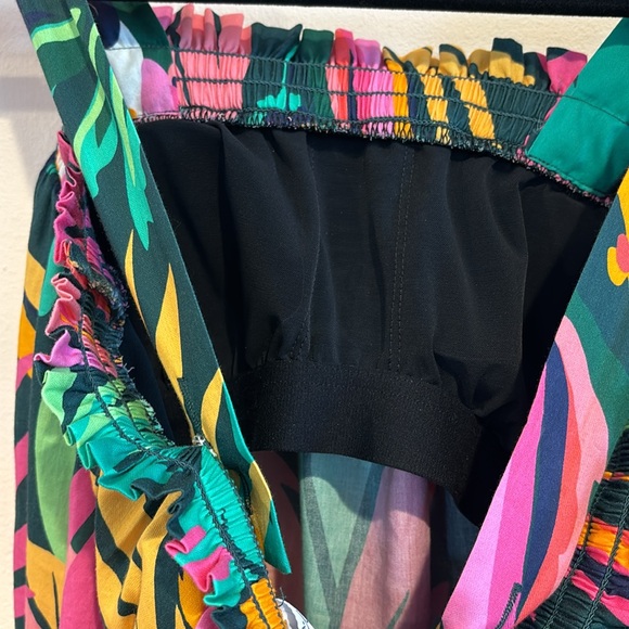 Soma Cotton Tank Maxi Bra Dress in Toucan Touch This Green | Sz XS - Picture 10 of 10